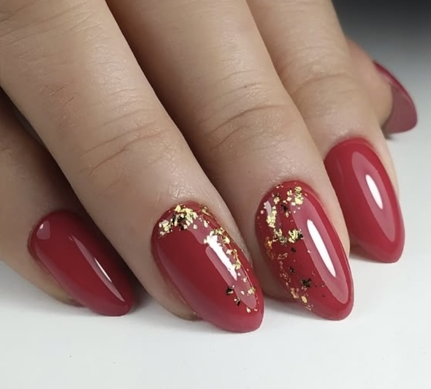 Gel polish detail